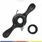 Preview: Ravaglioli Schnellspannmutter mit Druckring RAV GAR345